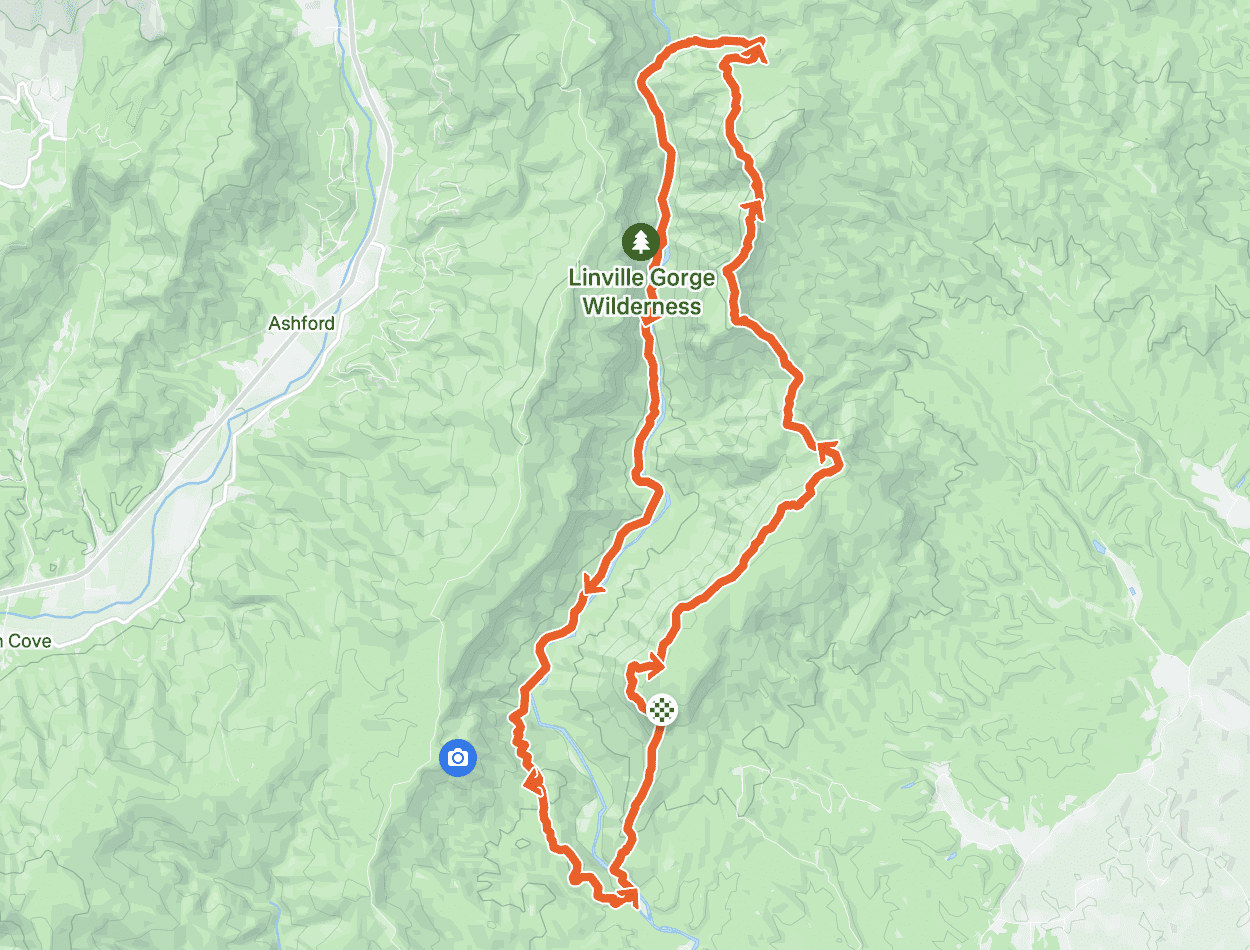 Linville Gorge Counterclockwise
